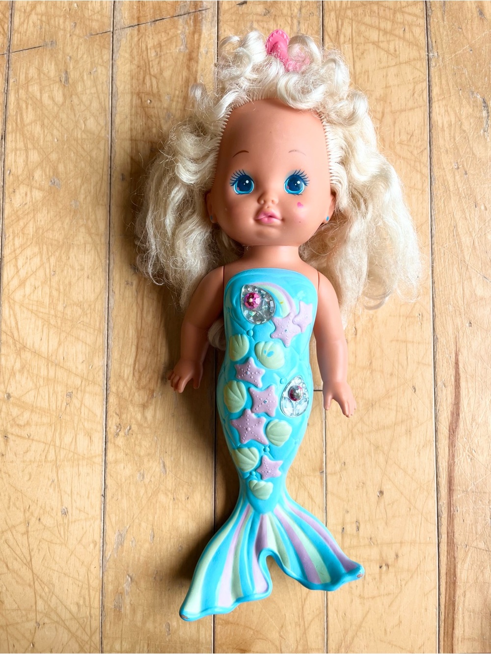 Vintage 1991 Mattel Little Lil Miss Singing Mermaid Doll Untested